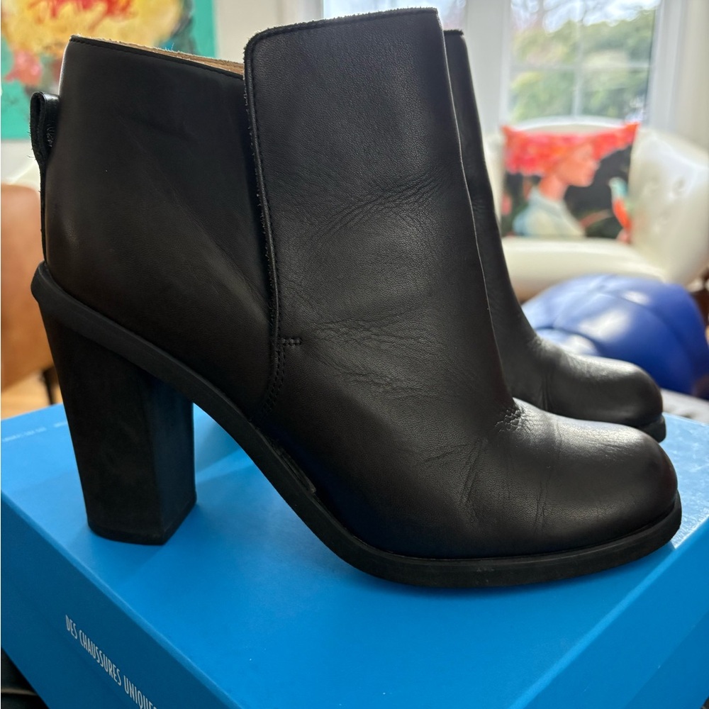 Maison Martin Margiela Black Heeled Boots